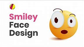 How to design a Smiley Face in free vector app (Gravit Designer). Emoji design tutorial
