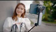 L09 Gimbal Stabilizer Bluetooths Tripod Selfie Stick with fill light