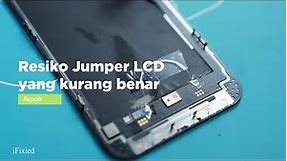 Loh Jadi begini?? Resiko Jumper LCD iPhone 13 Pro Max