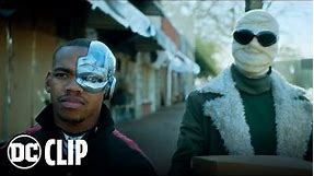Negative Man and Cyborg Visit Danny the Street | Doom Patrol Clip | DC
