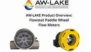 AW-Lake Product Overview: FlowStat Paddle Wheel Flow Meters