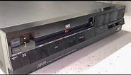 JVC HR-D725U VHS VCR 1985 demonstrated high quality VCR VHS model one of the first JVC Hifi VHS VCR