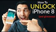 How To Unlock iPhone 8 (Plus) - Passcode & Carrier Unlock | AT&T, T-mobile, etc.. | Forgot Passcode
