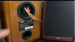 ( COMPANY OF JAPAN 🇯🇵 ) THE JVC SPEAKERS,HARD TO FIND AND THEY SOUND AMAZING!!!