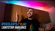 Philips Hue Gradient Lightstrip Ambiance Review
