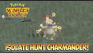 How To EASILY Shiny Hunt Charmander In Pokemon Scarlet and Violet the Indigo Disk!