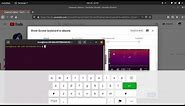 How to Show Screen keyboard in ubuntu