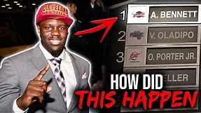 How Anthony Bennett Became The WORST #1 Pick in NBA Draft History