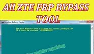 All Zte frp bypass tool with fastboot mode | zte frp removal tool latest 2019