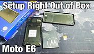 Moto E6: How to Setup & Insert Battery, SIM, SD Card for Beginners