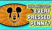 How Much Would Every Pressed Penny at Disney World Cost?
