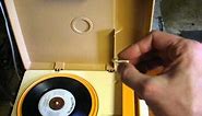 Fisher-Price child's record player from 1982