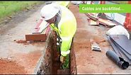 Stokbord Cable Covers – 33kV Cable Protection For Underground MV HV Cable Trench