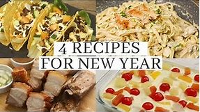 4 RECIPES FOR NEW YEAR ( Perfect Recipes for Media Noche )
