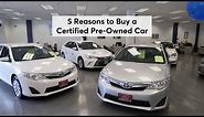 5 Reasons to Consider a Certified Pre-Owned Car | Consumer Reports