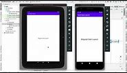 Android Alternate Layout Files for Different Screen Sizes