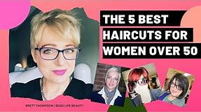 5 Best Short Hair Cuts For Women Over 50 | 5 Haircuts that flatter women over 50 | 5 best Short Hair