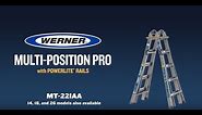 Werner Ladder - Multi Position Pro Ladder