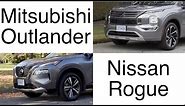 Nissan Rogue VS Mitsubishi Outlander Comparison // Are they different?