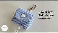 DIY AirPods case tutorial | How to make AirPods pouch