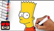 How To Draw Bart Simpson EASY