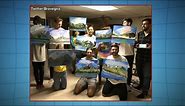 22-Year-Old Throws Himself a Bob Ross-Themed Painting Birthday Party