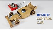 How to make Remote Control Car at home