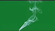 Smoke effect green screen