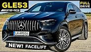 2024 MERCEDES AMG GLE 53 Coupe NEW FACELIFT Better Than BMW X6?! FULL DRIVE In-Depth Review