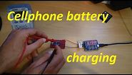 Charging cellphone battery ~ Testing on BL-5C battery
