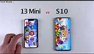 iPhone 13 Mini vs S10 | SPEED TEST