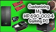 HP 690-00** GAMING PC UPGRADES | GPU, RAM, CPU, COOLER & FAN | VR READY