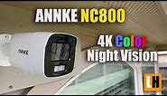 Annke NC800 - 4K IP POE NVR Security Camera that can see in the DARK in Full Color