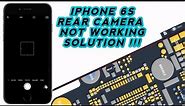 iPhone6S Rear Camera Blank Screen Solution - No Flash Light - Jumper Tips
