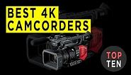 Top Ten Best Professional 4K Camcorders