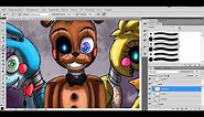 [SpeedPaint] New and Shiny (Five Nights at Freddy's 2)
