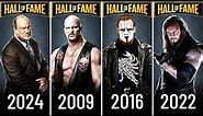 WWE hall of fame 2024 inductees | List of WWE Hall of Famers 1993 - 2024 | Wrestle Metrics