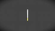 Low Poly Cigarette - 3D model by Nick.Gillotti
