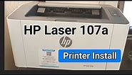hp laser 107a printer driver download and installation