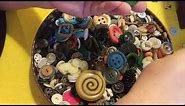 Sorting Vintage Buttons For Big Money Part 1!! Learn How Valuable They Are!! Thousands of dollars!!