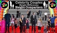 Height Comparison | Celebrity Couples with Huge Height Differences