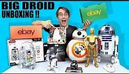 Star Wars Droid BIG Toy Unboxing, Sphero, LittleBits, BB-8, C-3PO, R2-D2 | James Bruton