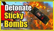 How to Detonate Sticky Bomb in GTA 5 Online on Foot or Vehicle (Fast Tutorial)