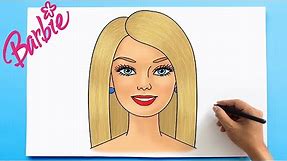 Barbie Drawing | How to Draw Barbie doll Easy Step by Step