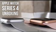 UNBOXING APPLE WATCH SERIES 4 | GOLD & SILVER
