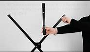 How To Build the Axus Double Braced Keyboard Stand Instructions - KXS02