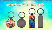 New Arrival Sublimation Metal Keychain