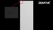 Zeafive 72 in.W x 79 in.H Frameless Shower Door Soft-Close Double Sliding Shower Doors in Matte Black 3/8 in.Tempered Glass ZDS13-72-BL
