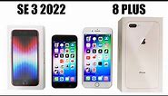 iPhone SE 3 2022 vs iPhone 8 Plus SPEED TEST