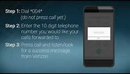 How To Set Up Call Forwarding - Verizon